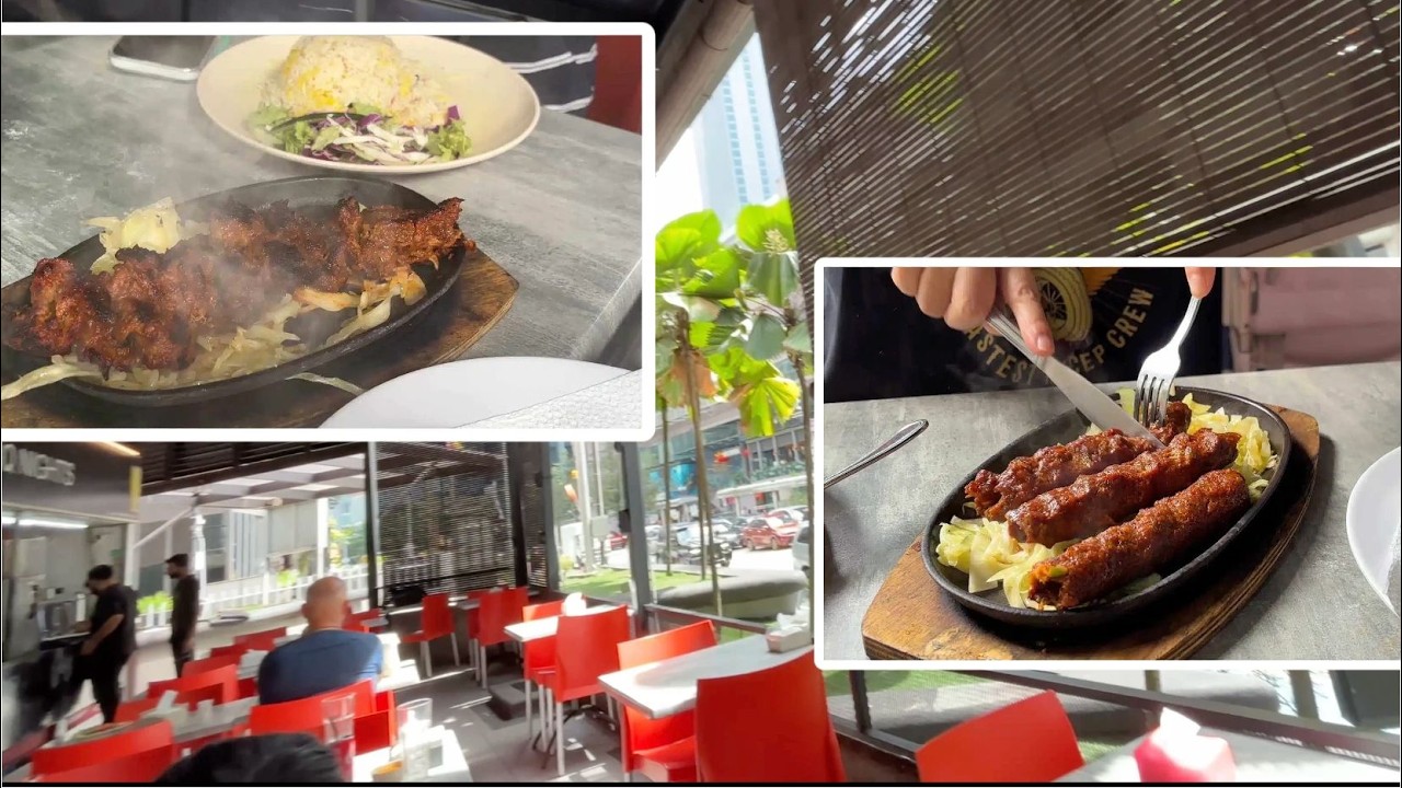 马亚西亚吉隆坡旅游VLOG！推荐餐厅140元3人消费！牛肉，羊肉，BBQ，详细交通旅游攻略！市中心酒店公寓开箱！Kuala Lumpur, Malaysia，foodtour【广州市漫步粤菜美食探店】