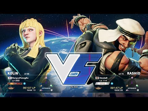 PoongKo (Kolin) vs Moke (Rashid)：ぷーんこ（コーリン）vs もけ（ラシード）