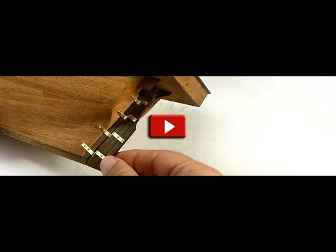 CASCO 29- Como elaborar el timón 2. BUCCANEER - Modelismo Naval