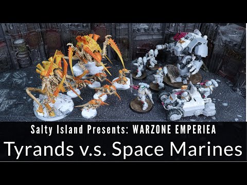 9th Edition Battle Report: New Tyranids vs Buffed Space Marines
