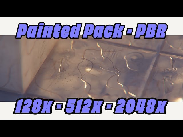 Painted Pack - PBR - 128x 512x 2048x Minecraft Texture Pack