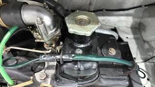 1970 Fiat 500L Engine Compartment
