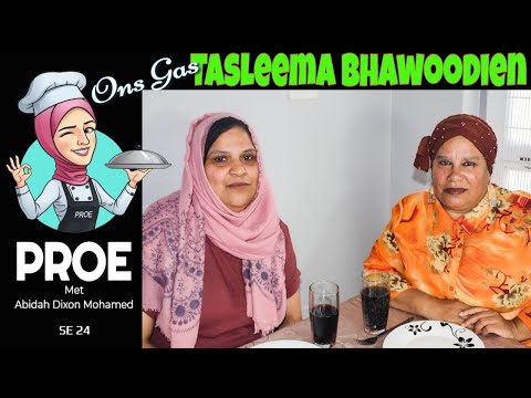 Proe featuring Tasleema Bhawoodien