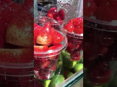 Strawberry kiwi juice 草莓奇異果汁🍹