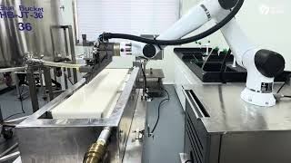 Han's Robot - Hollow Capsule Dot Adhesion with Plant-based Liquid