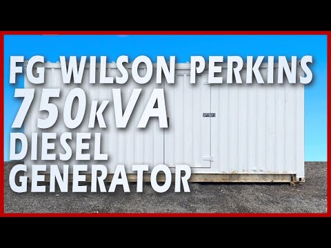 FG Wilson Perkins Diesel Generator 750kVA – XP70013 Test #perkins | #fgwilson Authorised Dealer