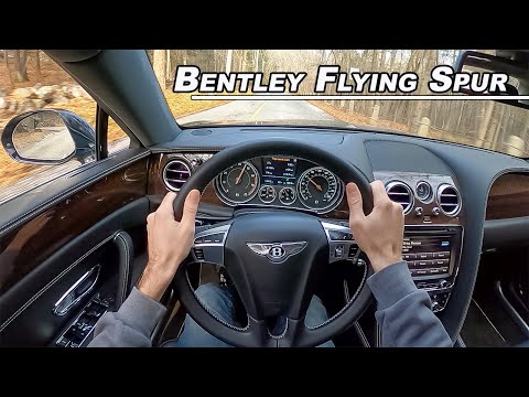 2018 Bentley Flying Spur - Driving The 500hp Modern Day Phaeton (POV Binaural Audio)