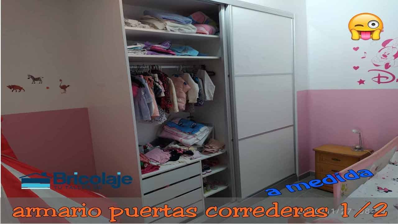 😜👉Cómo hacer un Armario de Puertas Correderas a Medida. 1/2