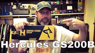 Video thumbnail for Hercules GS200B guitar stand. by Ben Coombs