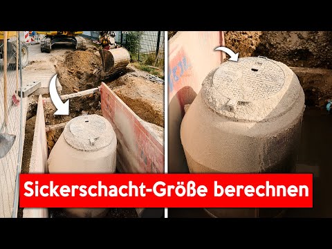Wie berechnet man die Größe eines Sickerschachtes? | Bernhard Rennhofer Ziviltechniker GmbH