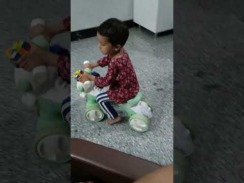 aruj and chiku playing