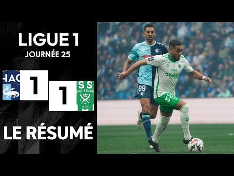 Le Havre Saint Etienne | 1-1 | Le Résumé | Ligue 1 2024-25 | le havre asse