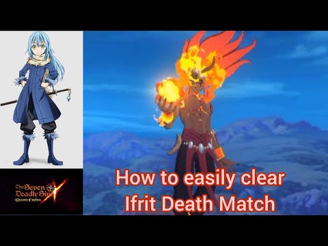 How to easily clear Ifrit Death Match | Seven Deadly Sins GrandCross Global