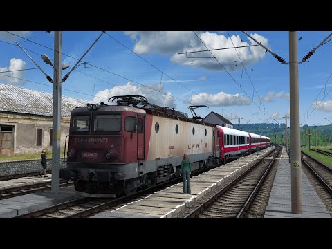 Train Simulator Classic - Călătorie cu trenul de la Beclean pe Someș până la Dej Călători