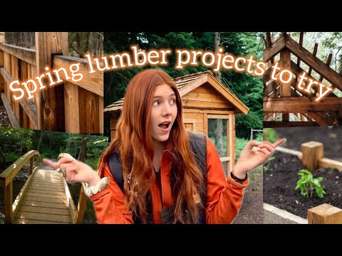 Lumber projects for this spring! Let’s build up this Hemlock inventory!￼