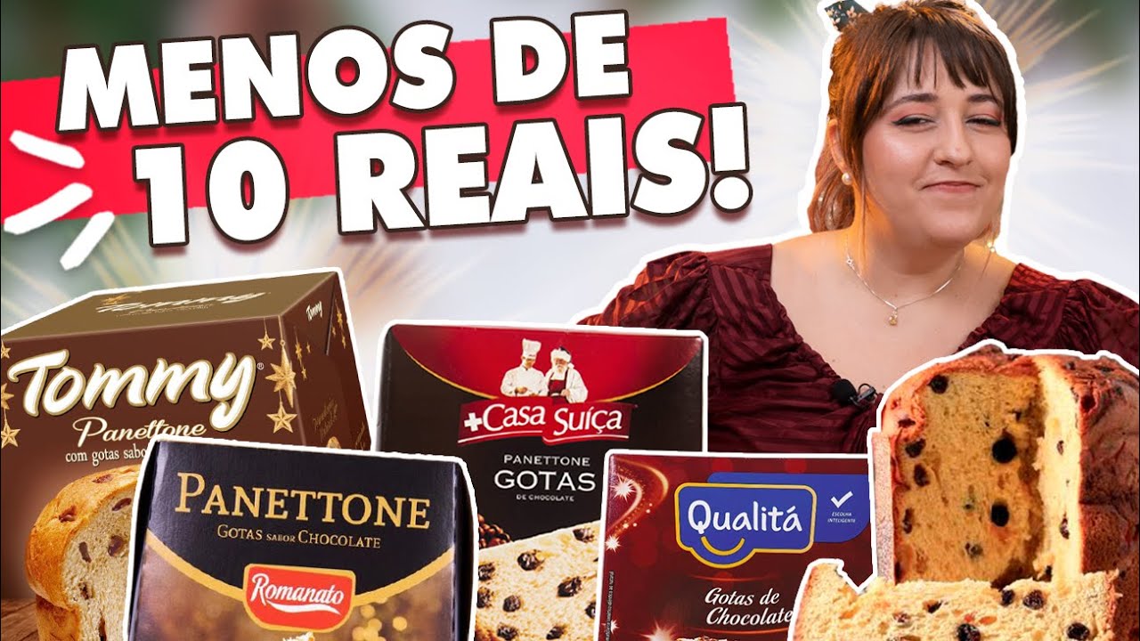 TESTEI os PANETONES MAIS BARATOS do mercado - Testei Pra Você | Tábata Romero