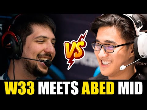 W33 vs TOP 6 ABED - Who is the Best Midlaner?! Windranger vs Pangolier