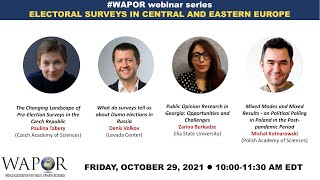 Electoral Surveys in Central and Eastern Europe
