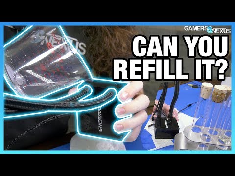 Refilling an AIO Liquid Cooler (Enermax Liqtech TR4)