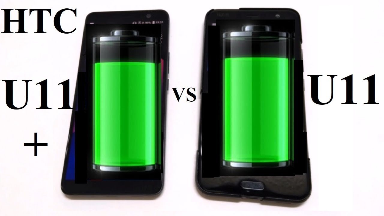 HTC U11+ vs HTC U11 : BATTERY DRAIN TEST