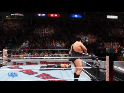 Andre The Giant Vs Curtis Axel WWE 2K20