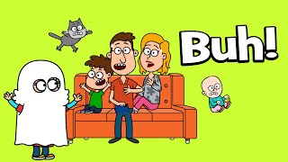 ♪ ♪ Kinderlied - Buh! Das Lied zum Erschrecken | Hurra Kinderlieder - Erschreck mich nicht