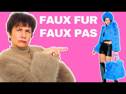 Faux Fur Jacket Mistakes That Make You Look Frumpy | How to Fix Them