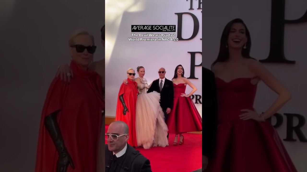 The Devil Wears Prada 2 World Premiere in NYC on 4.20 at Lincoln Center 👠… tdwp2