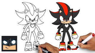 How To Draw Shadow the Hedgehog  YouTube Studio Ar