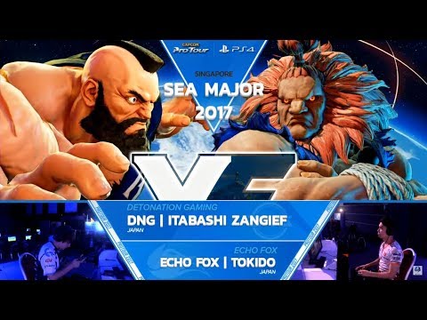 SFV: SEAM 2017 LCQ Top 8 DNG | Itabashi Zangief vs Echo Fox | Tokido Loser Final - CPT 2017