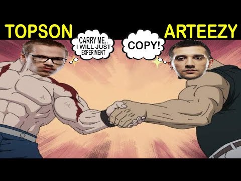 TOPSON FOUND NEW IMBA MID LANER with Arteezy - DOTA DOTA 2