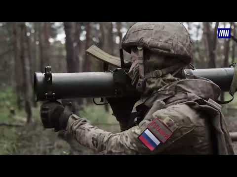Russian flamethrowers destroying the enemy stronghold