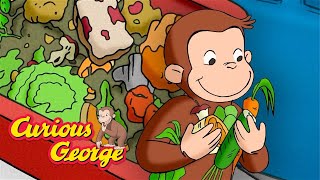 Georges Amazing Compost! 🐵 Curious George 🐵 Kids Cartoon 🐵 Kids Movies