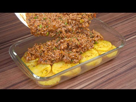 SURPREENDA TODA SUA FAMÍLIA COM CARNE MOÍDA E BATATAS!