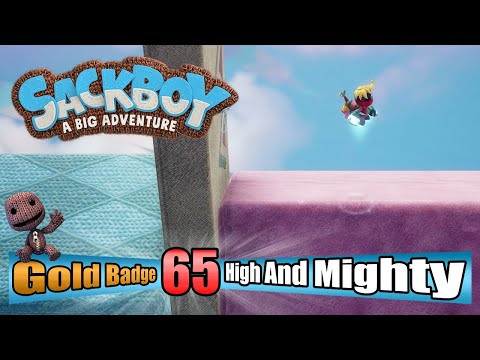 Sackboy A Big Adventure - High And Mighty - Golden Badge 100% Complete Gameplay Walkthrough Part 65