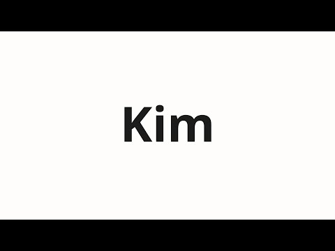 How to pronounce Kim | Ким (Kim in Russian)
