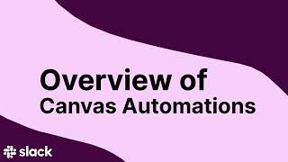 How to use canvas templates in Slack