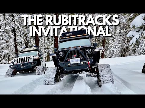 6 4x4 TRUCKS ON SNOW TRACKS IN THE SIERRA MOUNTAINS | THE RUBITRACKS INVITATIONAL | EP23
