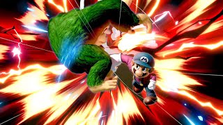 メテオすると言った瞬間にマリオの即死コンボを決める