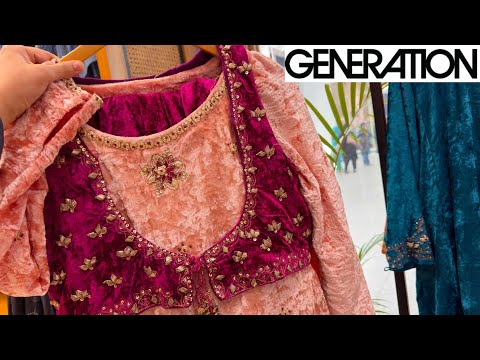 GENERATION New Velvet Collection 2025-26❤️Generation Winter Collection ❤️Generation Velvet Shawls 