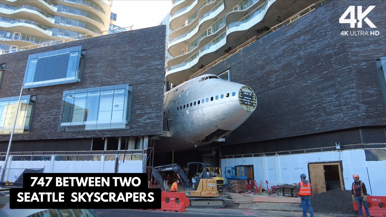 747 Between Two Skyscrapers | Seattle's Newest Landmark