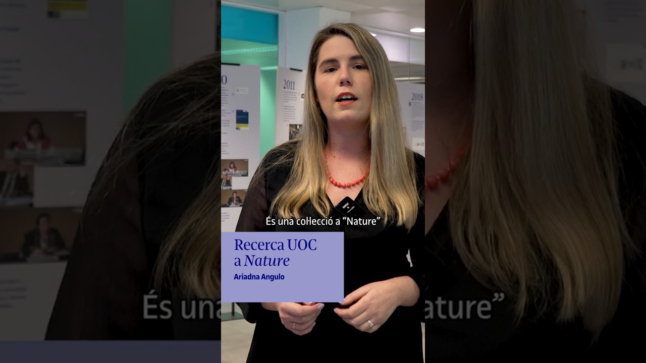 Ariadna Angulo, investigadora del centre MISS video link