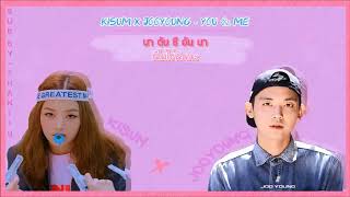 [Karaoke/THAISUB/เนื้อร้อง] Kisum _ You & Me (Feat. Jooyoung)