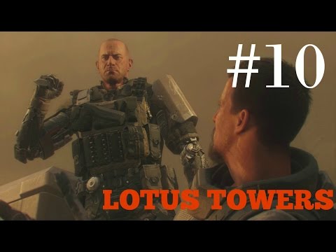 Call of Duty Black Ops 3 Walkthrough Gameplay PART 10 - Campaign Mission 10 - LOTUS TOWERS (HD)