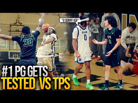 DUKE'S NEWEST PG DERON RIPPEY JR SPAZZED VS JOHNATHAN KUMINGA'S LIL BRO? BLAIR VS TPS GOT CHIPPY 😳🔥