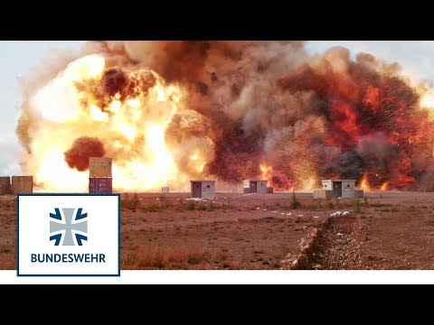 German Military Detonates A Semi Truck Full Of Explosives Next To Test Buildings, Films The Whole Thing In Slow Motion