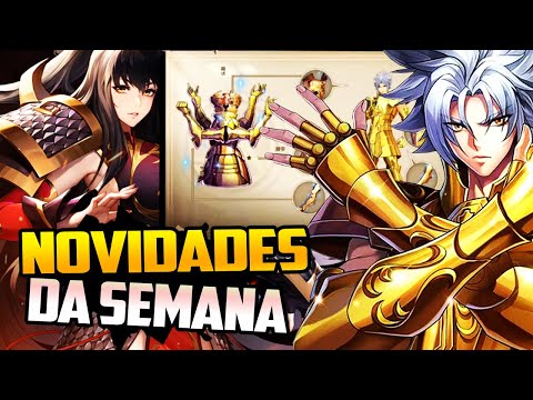 NOVAS SKINS, REPARO DO CAIM, EVENTOS E TODAS AS NOVIDADES | Saint Seiya Awakening