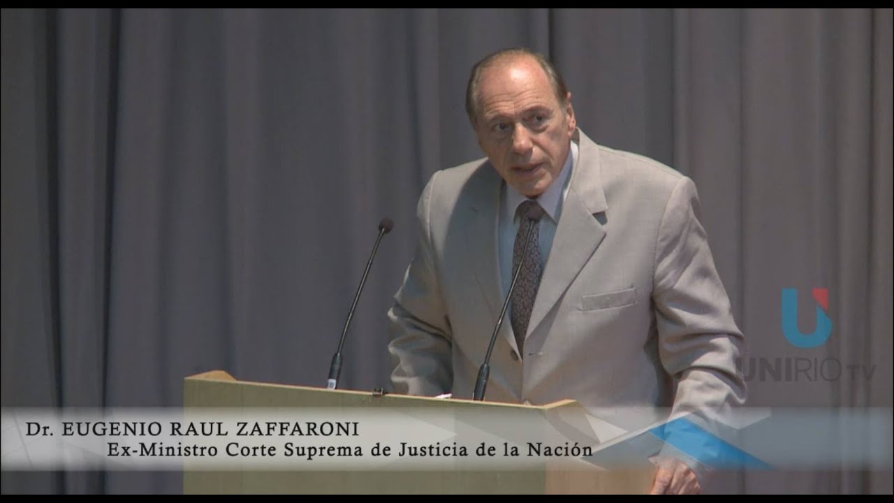 Conferencia Dr. Zaffaroni - "El Debate de la culpabilidad penal"