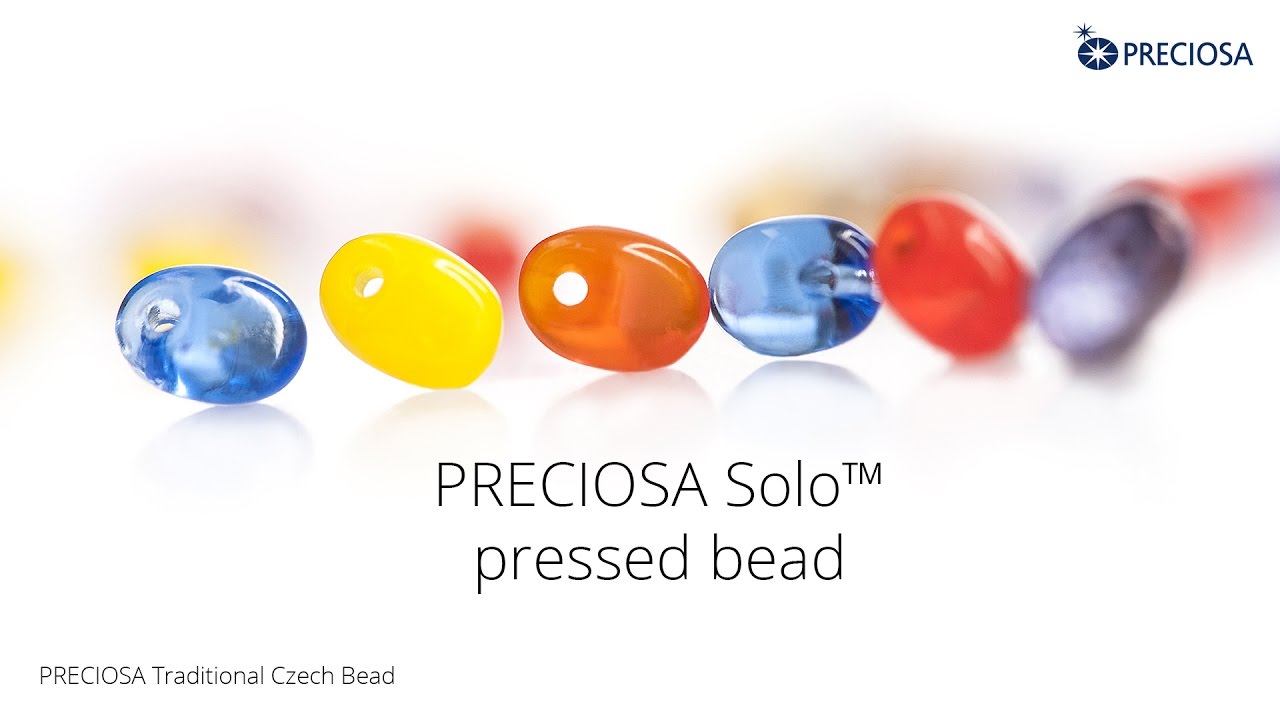 PRECIOSA Solo™ - Pressed Bead