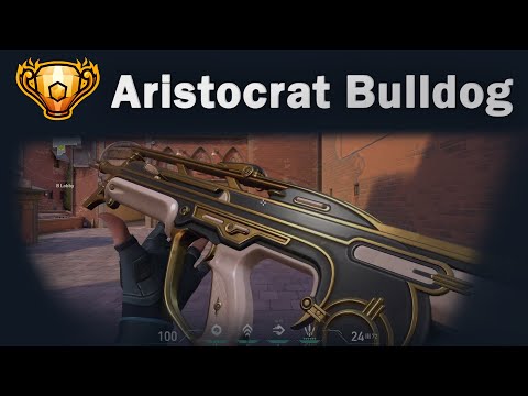 Aristocrat Bulldog weapon skin - Valorant